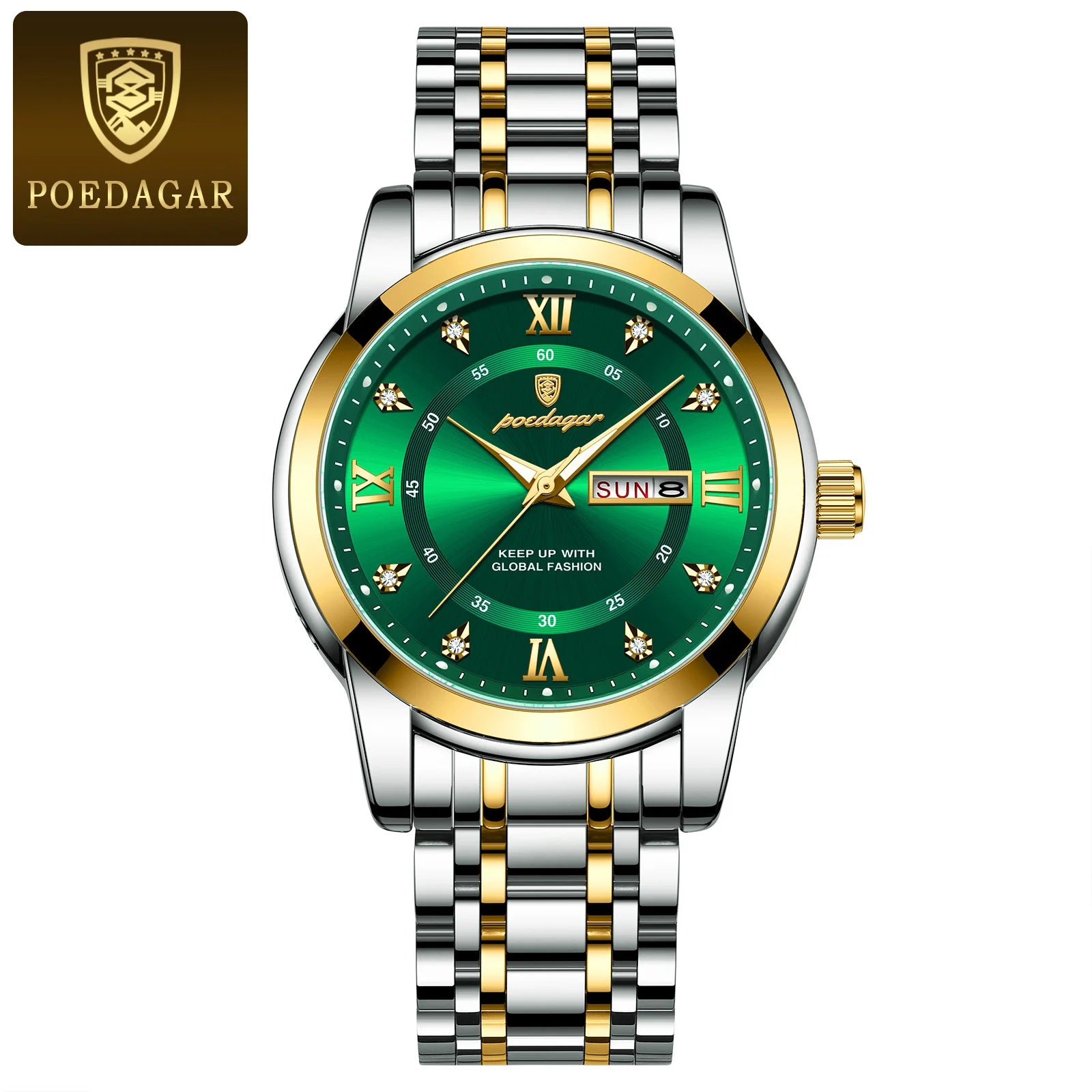 Watch for Men Luxury Luminous POEDAGAR 936 New Business Casual Quartz Watch